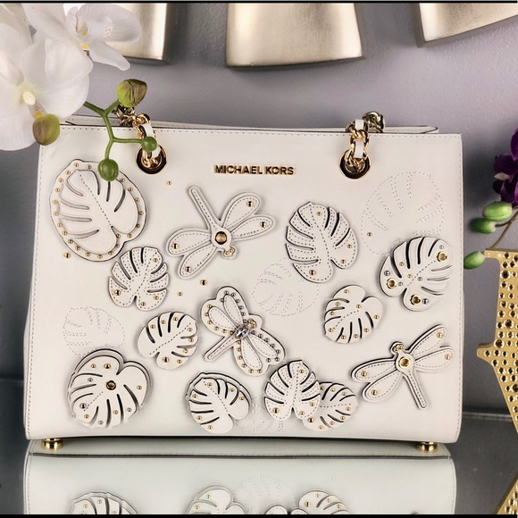 Michael Kors Dragonfly Susannah Leather Tote - Picture 2 of 8